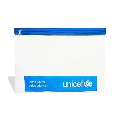 Pasta em Pvc com zíper