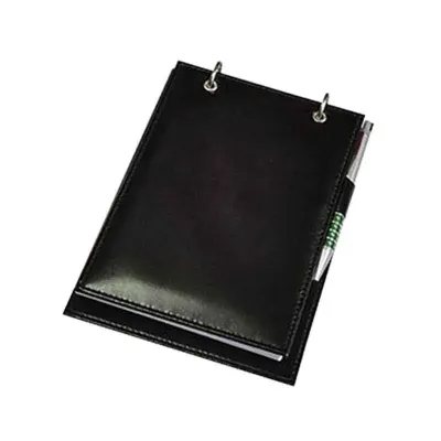 Porta-bloco de couro ou sintético