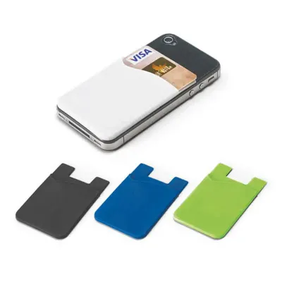 Porta cartões para smartphone em silicone