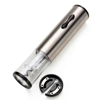 Saca rolhas elétrico com cortador de lacre