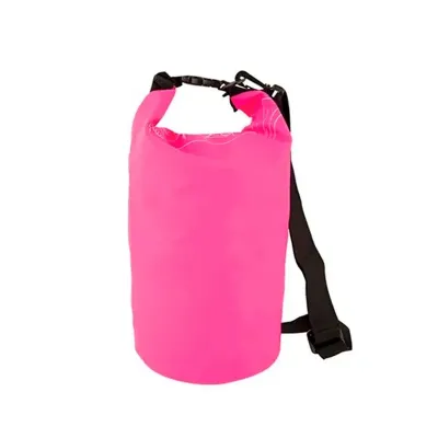 Mochila saco estanque impermeável rosa