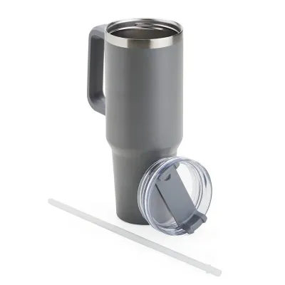 Caneca Térmica Cinza