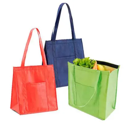 Sacola térmica com velcro