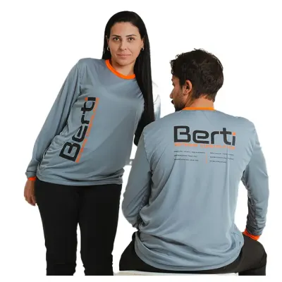 Camisa Manga Longa Feminina e Masculina