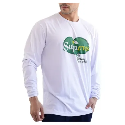 Camisa Manga Longa Branca