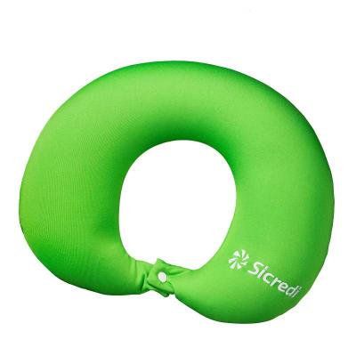 Almofada de pescoço verde