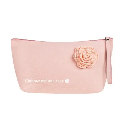 Nécessaire Flor rosa