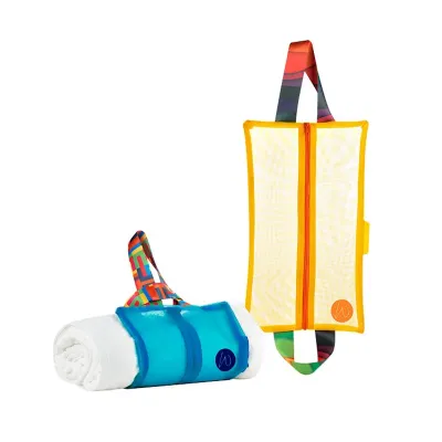 Nécessaire porta toalha de praia