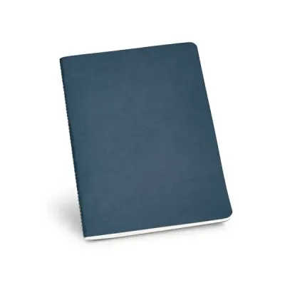 Caderno na cor azul 
