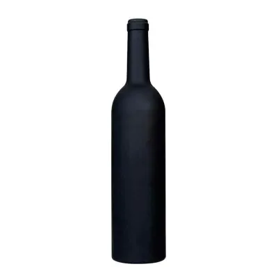 Kit vinho formato garrafa com 5 peças
