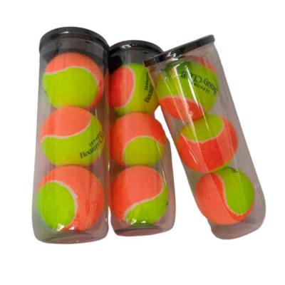 Pack sem logo com 3 bolas personalizadas - laranja e amarela