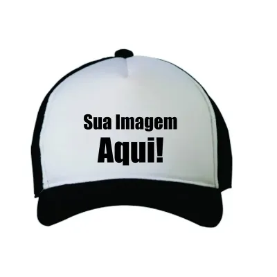 Boné com seu logo