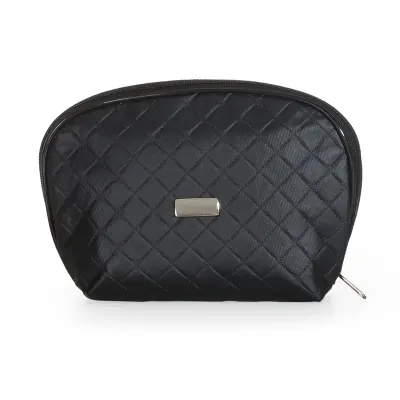 Nécessaire preta com plaquinha