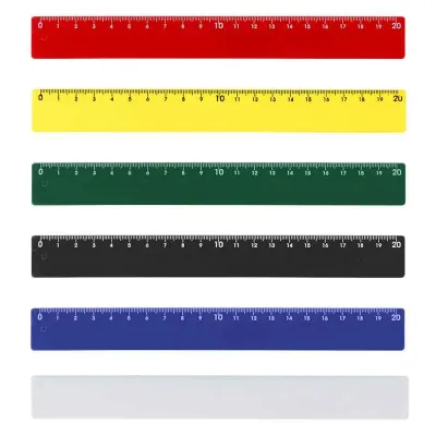 Régua plástica 20 cm