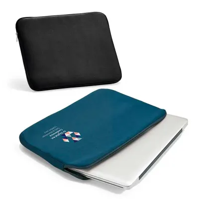 Bolsa para notebook - preta  e azul