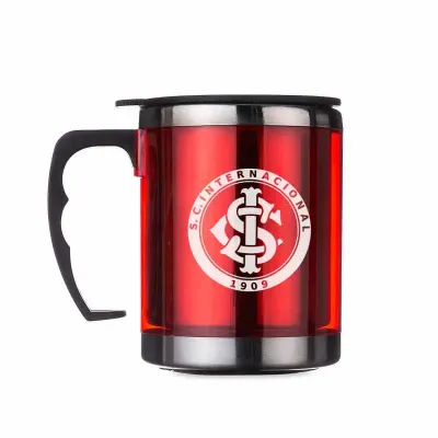 Caneca 400ml Acrílica vermelha