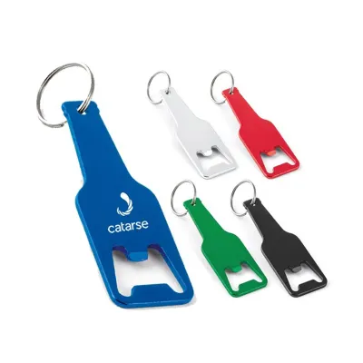 Chaveiro Alumínio com abridor: cores