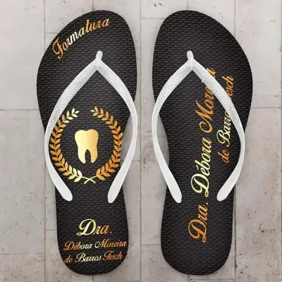 Chinelo personalizado