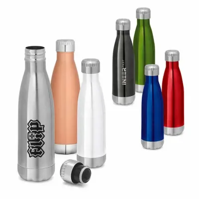 Garrafa em inox 510ml - várias cores