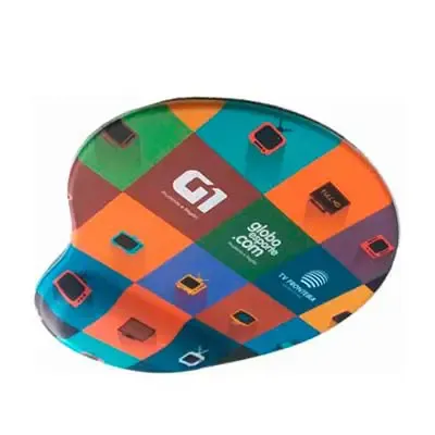 Mouse Pad Ergonômico Colorido