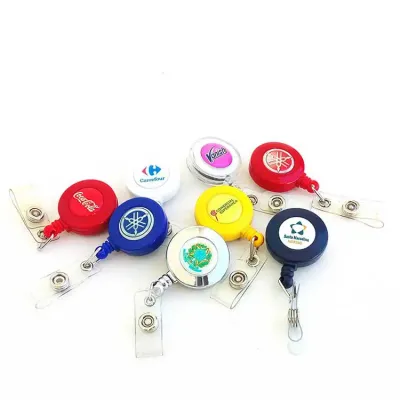 Porta Crachá Roller - várias cores