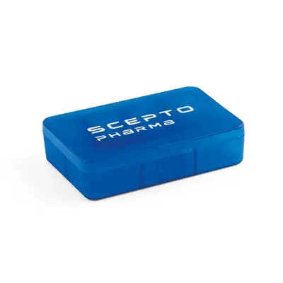 Porta comprimido fechada