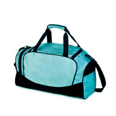 Inmark Brindes - Bolsa de viagem superbag personalizada - cor turquesa