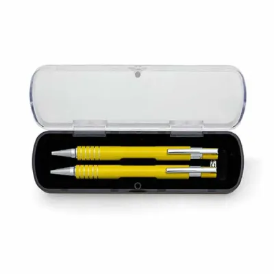 Conjunto Caneta e Lapiseira Semi Metal