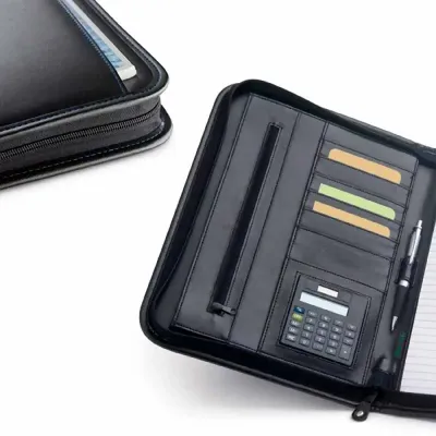 Pasta A4 em sintético personalizada