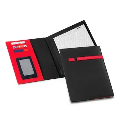 Pasta A4. Microfibra vermelha