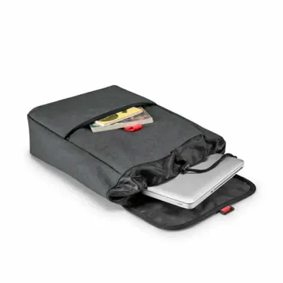 Mochila personalizada para notebook com compartimento principal com divisória almofadada para notebook até 15.6