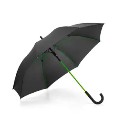 Guarda-chuva com pega revestido a borracha 