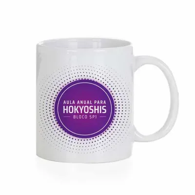 Caneca de cerâmica com estampa