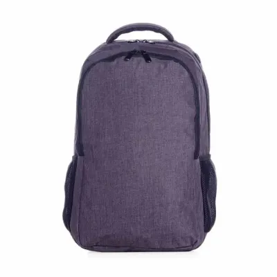 Mochila de Nylon para Notebook, com compartimento frontal com bolso documentos 