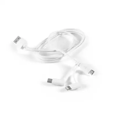 Cabo USB 3 em 1 Personalizado