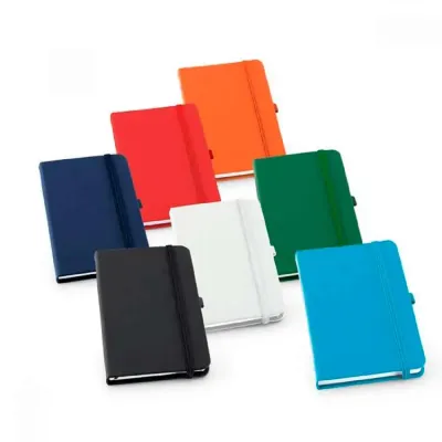 Caderno capa dura personalizado em diversas cores