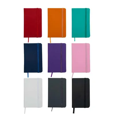 Caderneta cores diversas