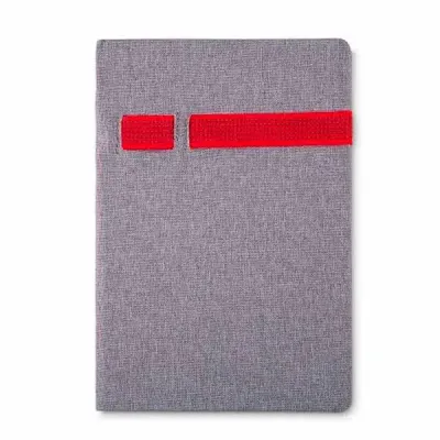 Caderno com 80 folhas pardas pautadas