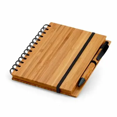 Caderno De Bambu Personalizado