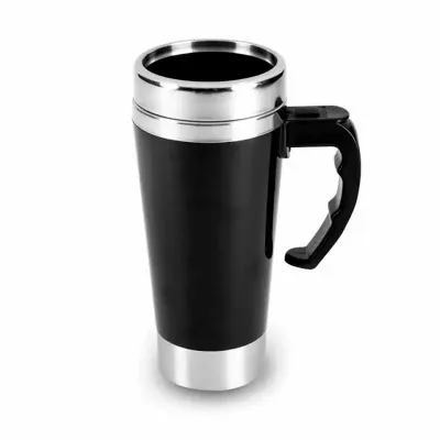 Caneca térmica personalizada 500ml com misturador elétrico