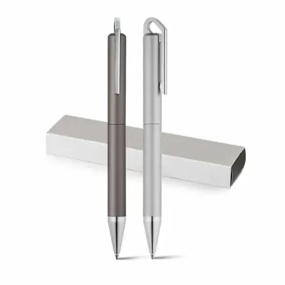 Caneta esferográfica em bronze com mecanismo twist