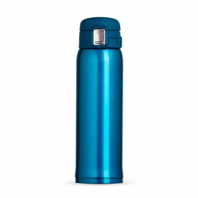 Garrafa térmica 450ml personalizada azul