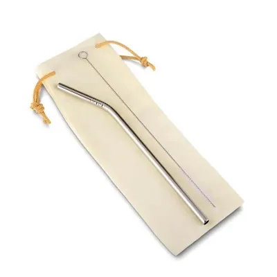 Kit Canudo e Escova de Limpeza Personalizado