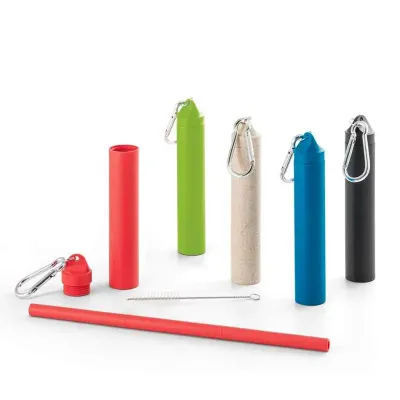 Conjunto de Canudo Personalizado