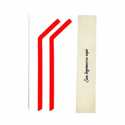 Kit canudo personalizado