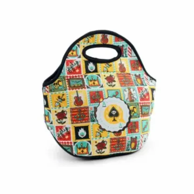 Lancheira em neoprene personalizada sem limite de cores