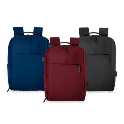 Mochila confeccionada em nylon com opção de cores