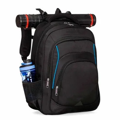 Mochila Para Notebook acompanha plaquinha metálica 