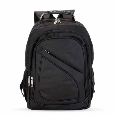 Mochila nylon poliester para notebook Frente
