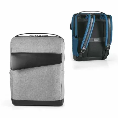 Mochila com design irreverente e único em 600D e polipele de alta qualidade